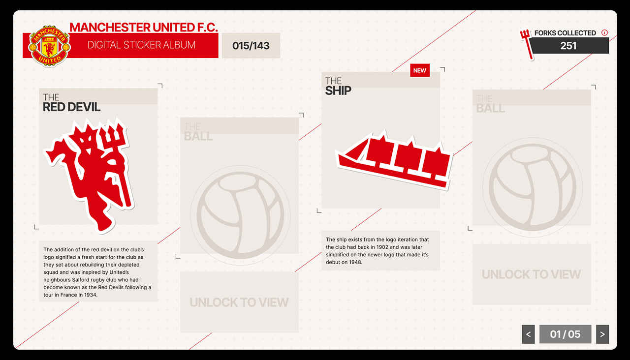 Manchester United - Digital Sticker Album